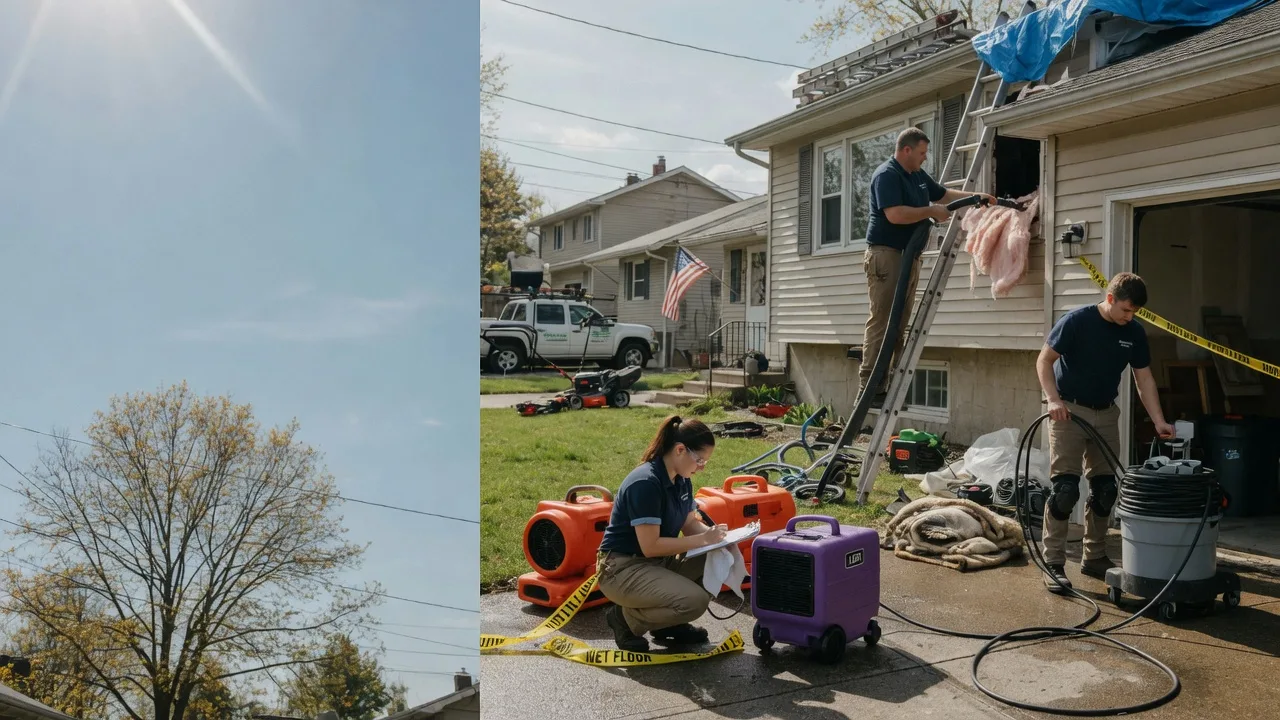 Emergency Water Removal in Old Washington, OH near me